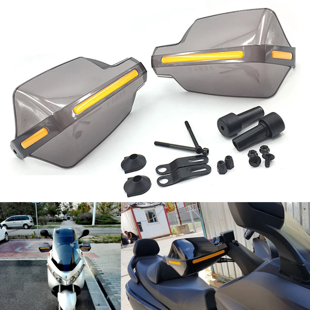 

2Pcs Motorcycle Scooter Handguards Motorbike Hand Guard Windproof Motocross Handle Protector Shield For pit dirt bike cafe racer