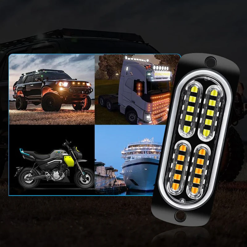 Универсальный 20LED DC12-24V сигнальные огни маяк аварийная опасность габаритная