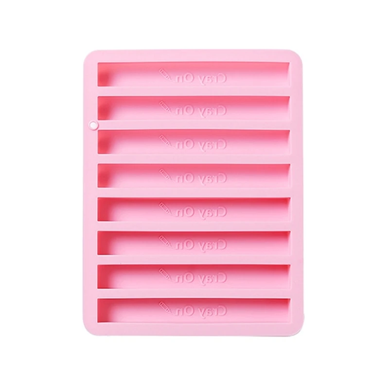 

Силиконовая форма для карандашей с 8 отверстиями, форма для конфет, шоколада, полуцилиндрическая полоска, формы для выпечки «сделай сам», по...