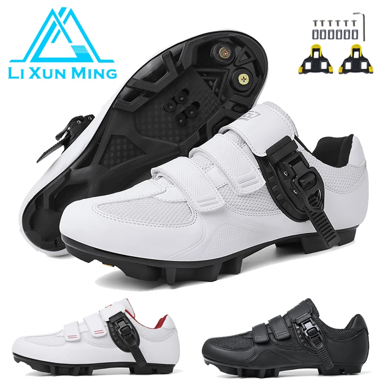 

Ultralight Road Bike Shoes Men Women Triathlon Cycling Sneaker Dirt Racing Bicycle Shoes Speed Breathable Cleat SPD MTB Trainers