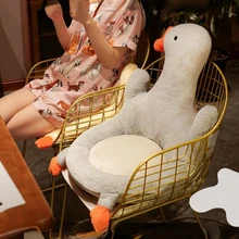 Design de ganso coxim sedentário escritório cintura almofada dormitório cadeira assento almofada de bunda cadeira almofada almofada de bunda (4)