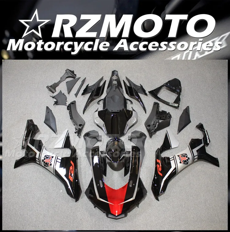 

Новый комплект обтекателей для мотоцикла ABS, подходит для YAMAHA YZF - R1 R1m 2015 2016 2017 2018 2019 15 16 17 18 19, комплект кузова черного, красного цветов