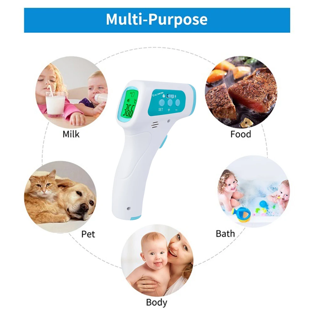 Бесконтактный цифровой термометр Fireurus