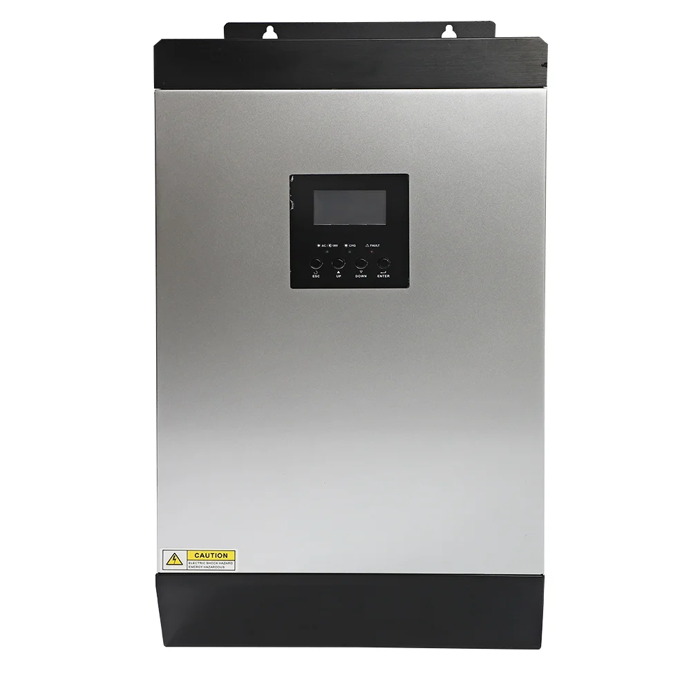 

5KVA 60A MPPT зарядное устройство Гибридный Инвертор солнечной энергии чистая Синусоидальная волна 48 В постоянного тока до 230 В переменного тока ...