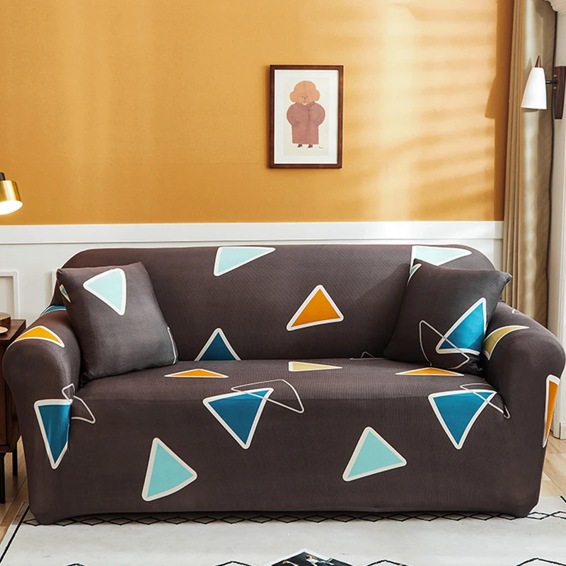 

Эластичный чехол на 1/2/3/4 места, геометрический L-образный угловой диван, чехол для гостиной, кресла, дивана, шезлонг