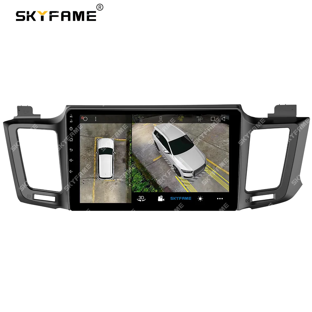 Автомобильный радиоприемник Рамка адаптер Canbus коробка декодер для Toyota Rav4 2013-2018