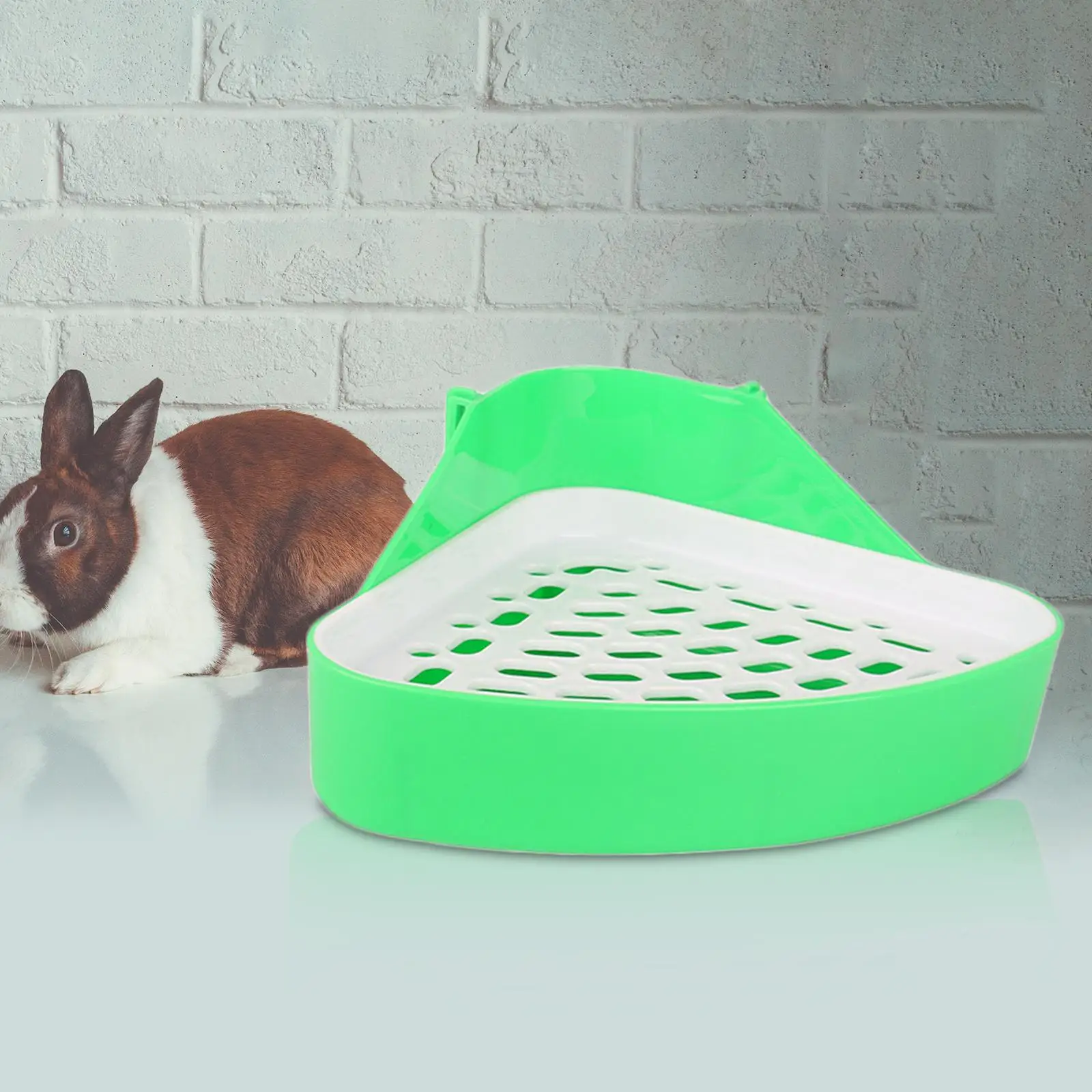 Pet Pee Corner Small Animal Litter Tray Training For Rat Hamster Ferret Bunny