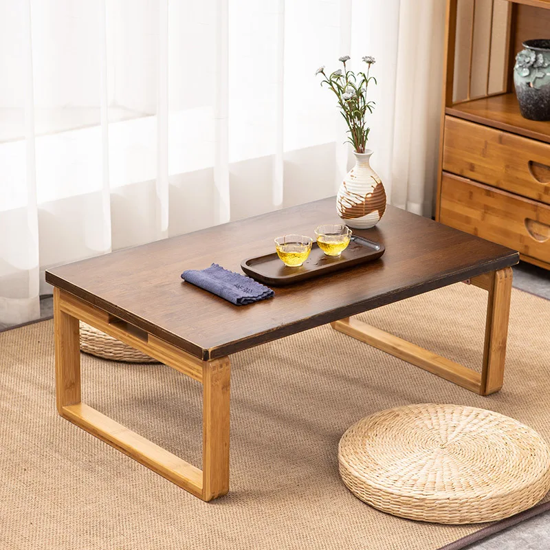 

Mesa plegable de suelo bajo para el hogar, mesa de centro moderna y minimalista, Ta, mesa de té japonesa para sala de estar