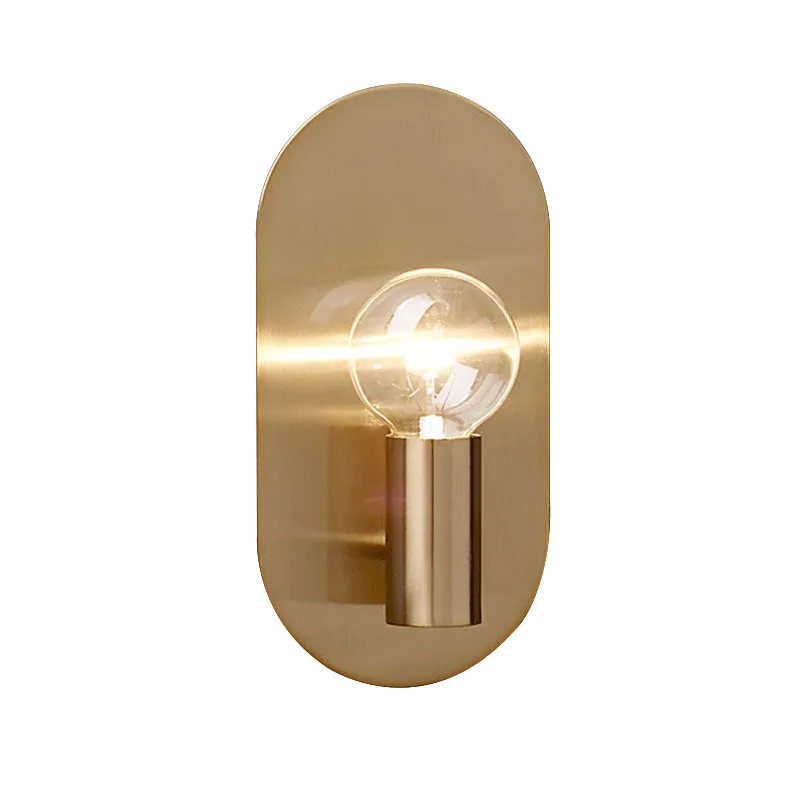 

Modern Gold Bedroom Wall Lamp Decor Indoor Sconce Fixtures Luminaire Bedside Mounted Night Light House Decoration Lighting Stair