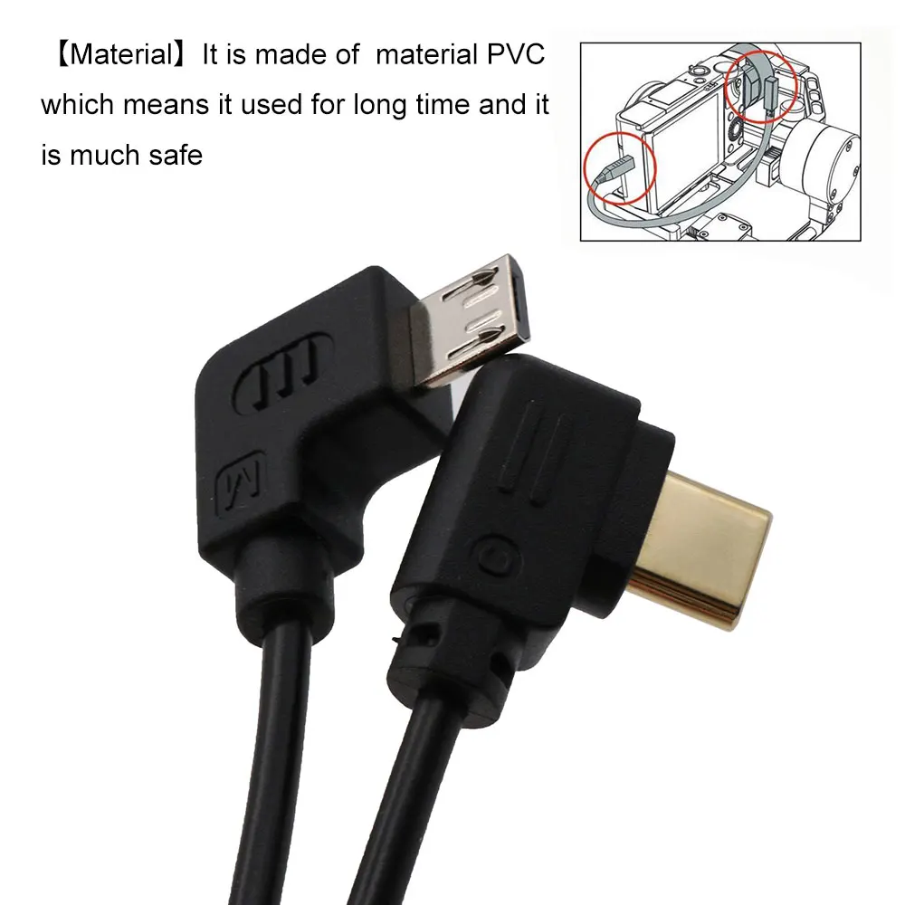 Кабель управления камерой для DJI Ronin RSC2 RS2 RS3 Pro Canon EOS 5D4 5DS R 1DX II M50 90D 200D