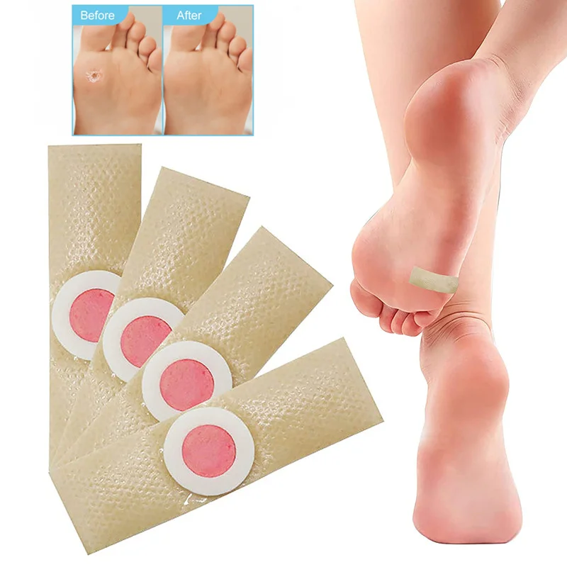 

24Pcs Foot Skin Care Tool Medical Plaster Chicken Eye Corns Patches Warts Thorn Patch Foot Corns Removal Plaster Pain Relief
