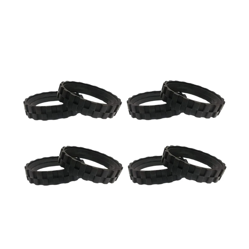 

8PCS Tire Skin For IROBOT ROOMBA Wheels Series 500 600 700 800 900 Anti-Slip Great Adhesion And Easy Assembly
