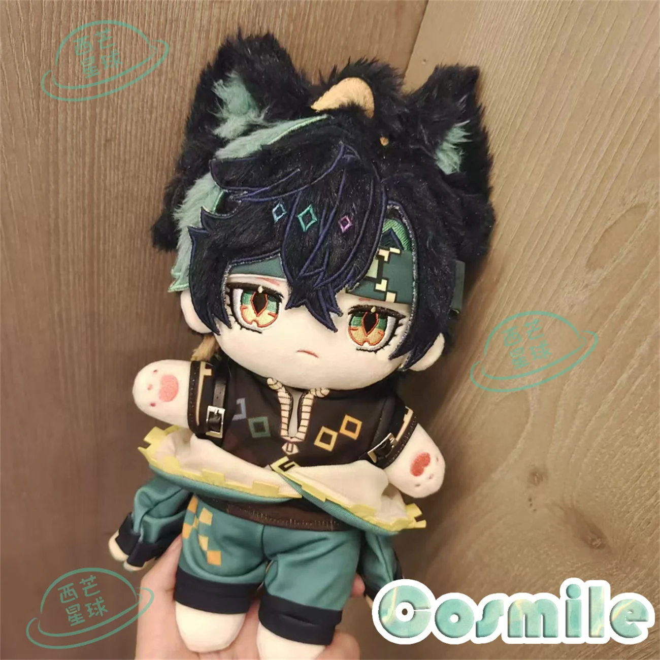 Предварительная продажа Genshin Impact Kinich 수óm KAHמוד Stuffed Plushie 20 см плюшевая кукла одежда