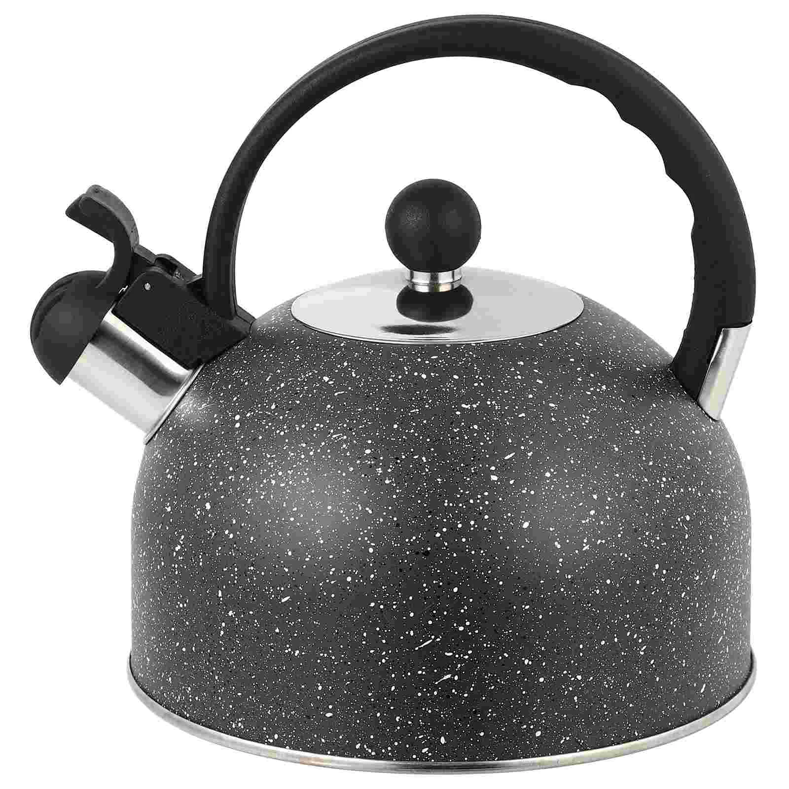 

Kettle Tea Whistling Water Stove Teapot Steel Stainless Coffee Stovetop Pot Boiling Gas Heating Boil Warmer Teakettle Boiler