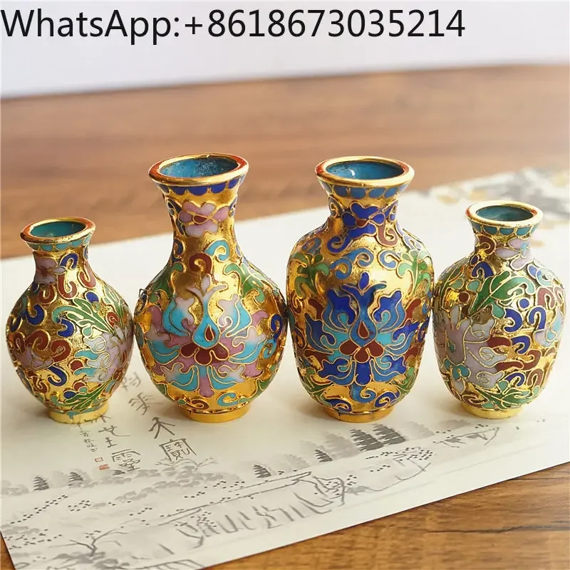 Старинная ваза cloisonne