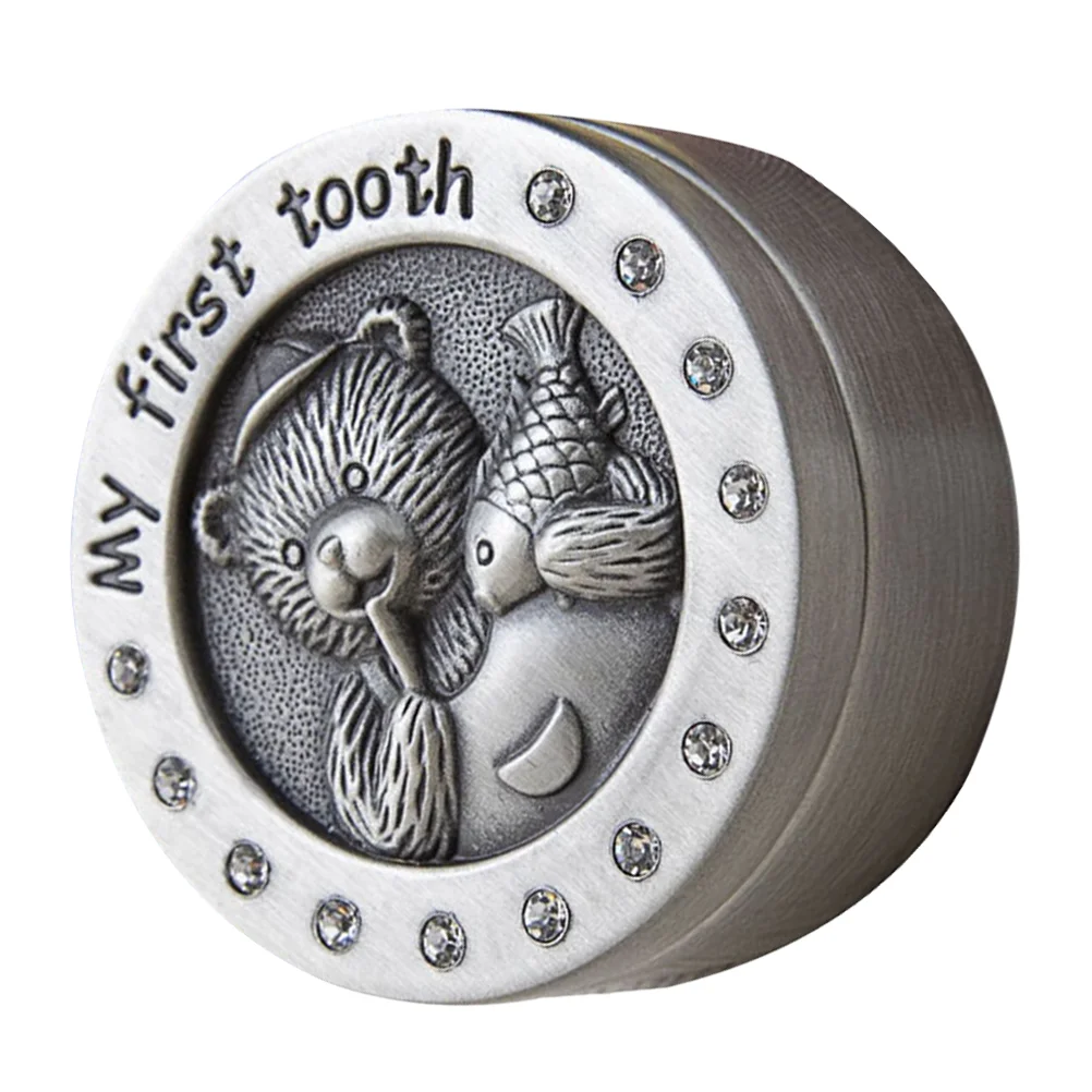 

My First Tooth Box, подарки для малышей, подарок для детей, подарки для малышей, детская коробка для зубов, металлическая коробка для первых зубов