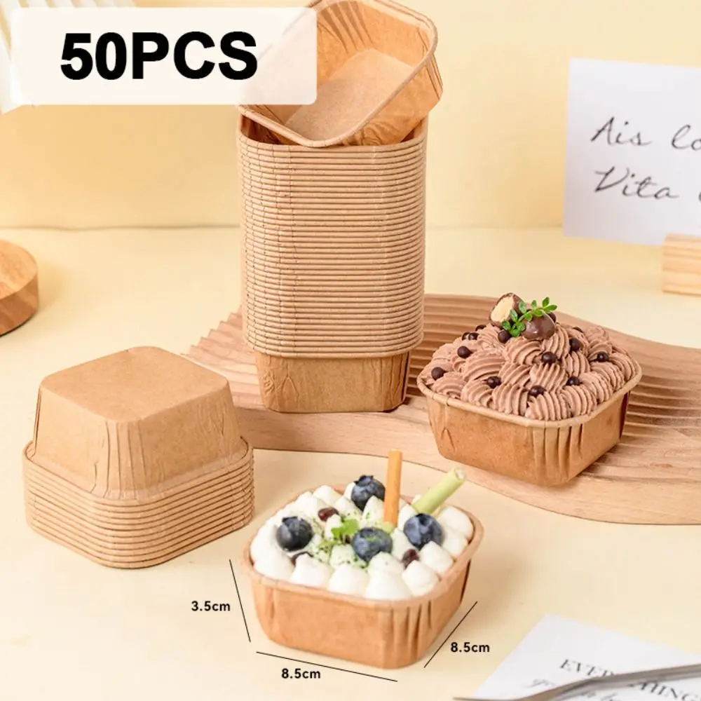 

Формы для кексов бумажные 50 шт.