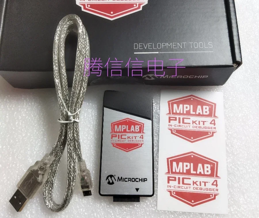 Пятно PG 164140 MPLAB PICKit 4 загрузка программирования Microchip PIC MCU dsPIC DSC