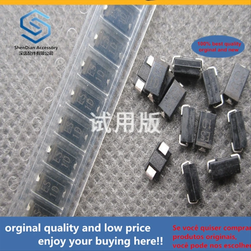 

50pcs 100% orginal new best quality ES1D SF14 SMD SMA DO-214AC Ultra Fast Recovery Diode 1A / 200V