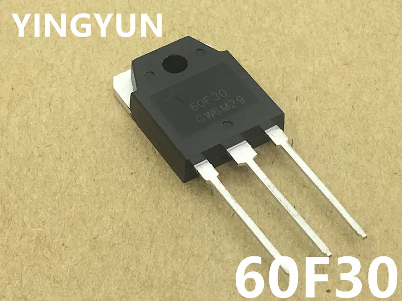 

10 шт./лот диод восстановления 60F30 60F30A 60A 300 В, обычно используется в инверторе для дуговой сварки, новый оригинал