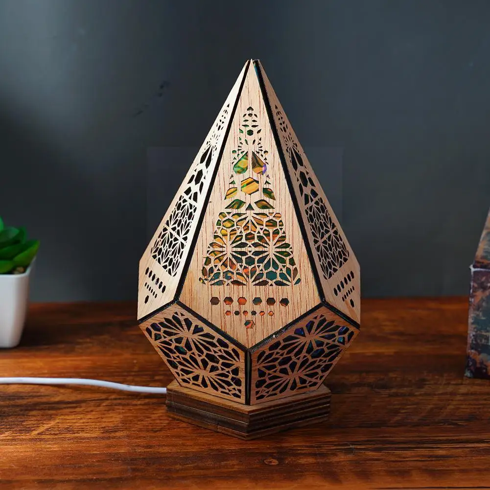 

Bohemian Style Starry Pattern Floor Projection Rechargeable Home Hollow Light Decoration Romantic Lamp Bedroom Led O6v4