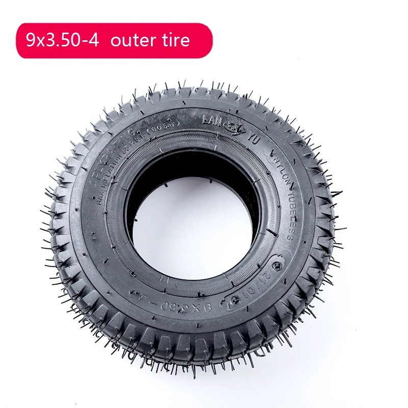 Пневматический волан резиновая шина 9 дюймов для электрического трехколесного