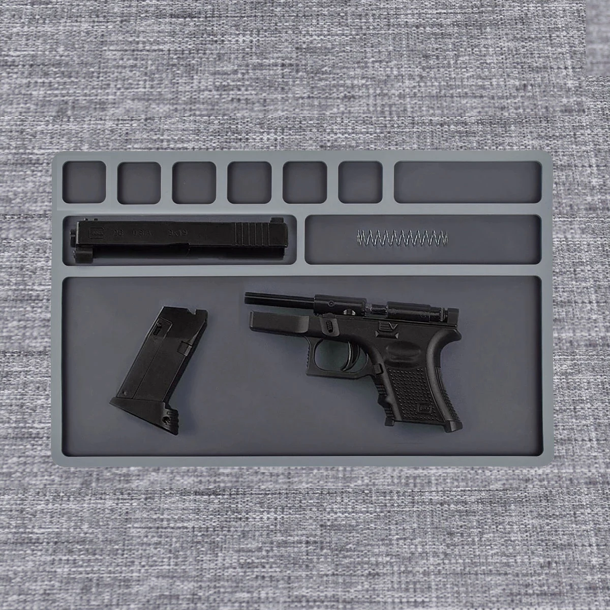 Glock HK USP Sig Sauer Browning Taurus самый мягкий резиновый коврик для чистки пистолета - купить
