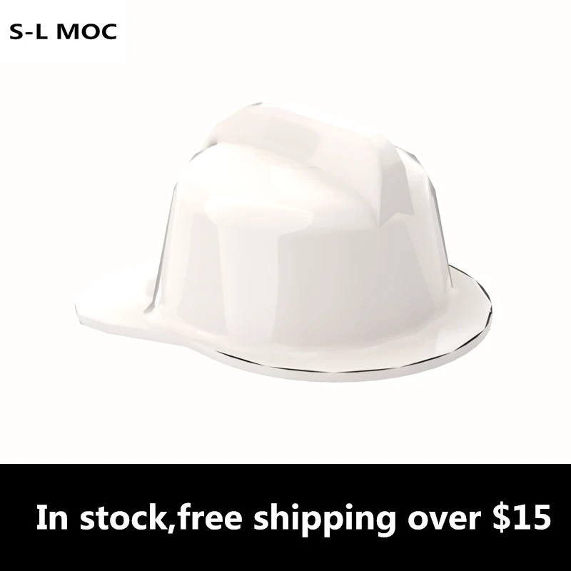 

3834 Headgear Fire Helmet Bricks Collections Bulk Modular GBC Toy For Technical MOC DIY Buildings Blocks 1Pcs Gifts Compatible