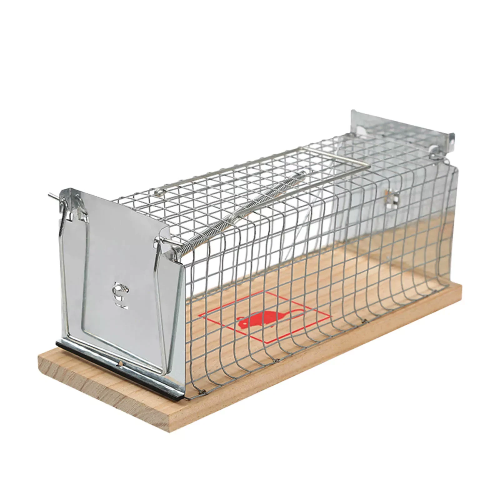 

Reusable Double Door Catching Mice Traps Mouse Bait Snap Rodent Catcher Mice Mousetrap Hunt Rat Cage Single Mice Rodent Cage