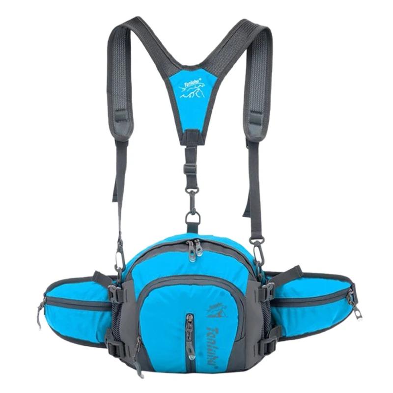 

Outdoor Camera Waist Bag for Men Women Camping Hiking Water Bottle Bag Large Capacity Shoulder Backpack Travel Cycling Slr Bag