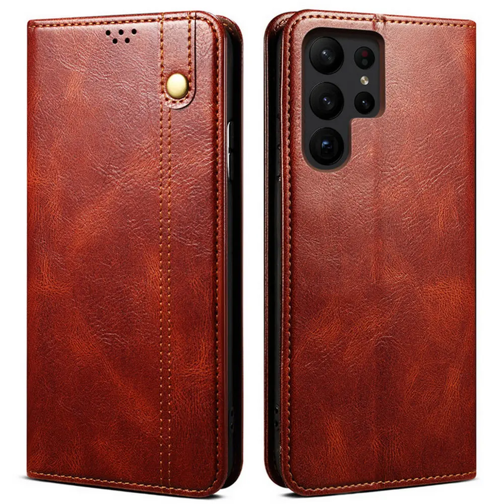 

Чехол-книжка с магнитной застежкой для Samsung Galaxy S23 Ultra