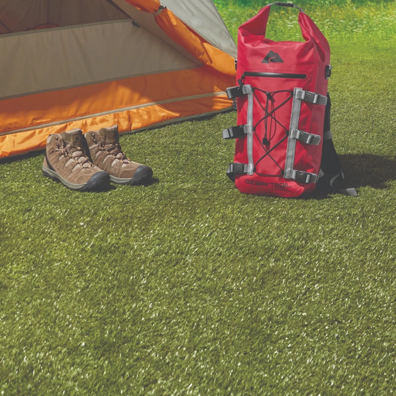 Spring River Waterproof Roll Top Kayak Backpack, Red