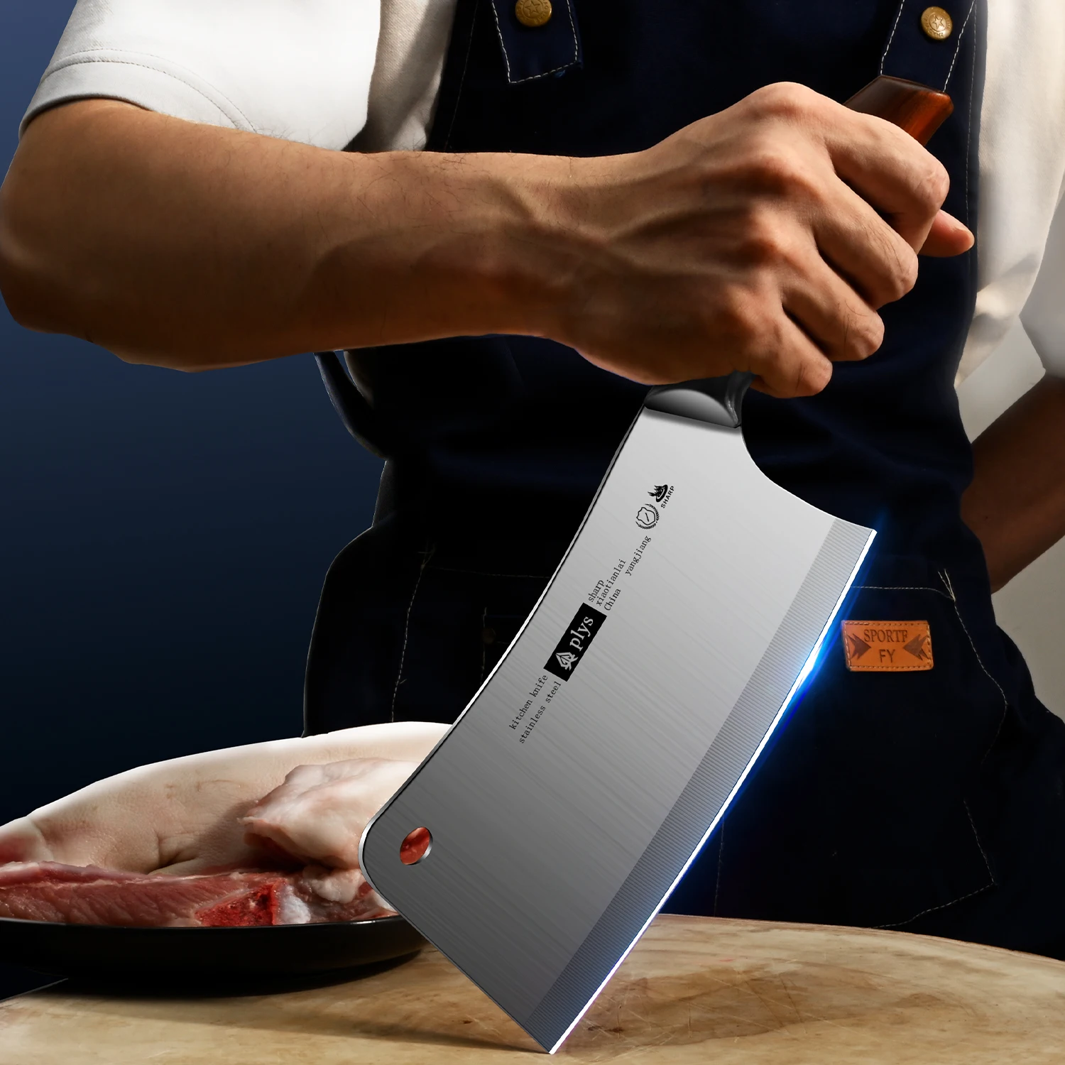 Новый высокопрочный нож для нарезки специальный кухонный Многофункциональный