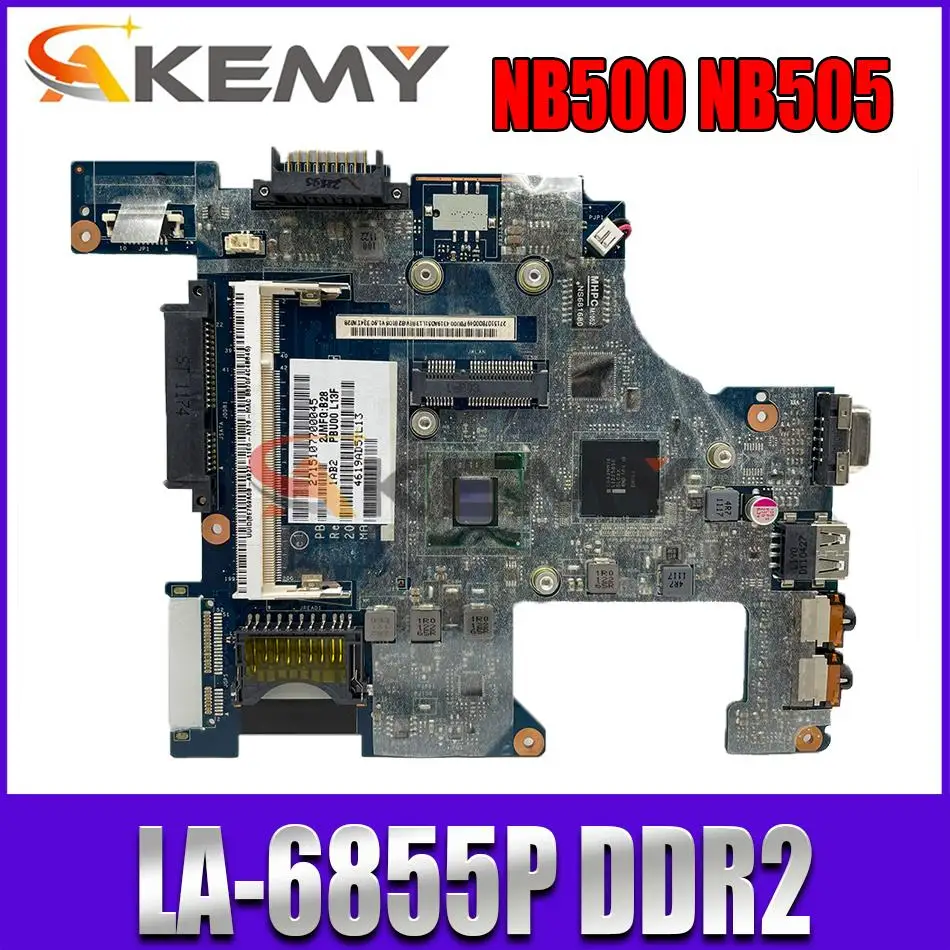 

For Toshiba Mini NB500 NB505 laptop Motherboard K000114430 LA-6855P fully Tested