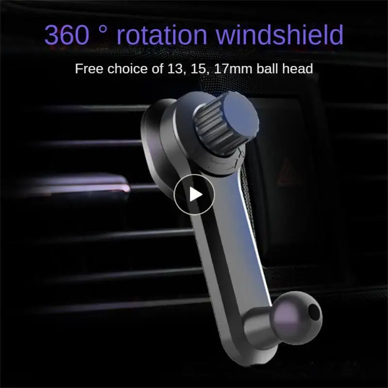 

Smartphone Gps Support 360 Degree Rotation Universal Car Phone Holder Multifunctional Durable Mobile Cell Stand Car Supplies Abs