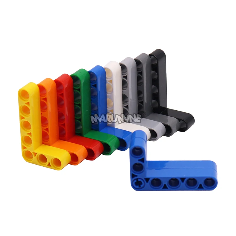 60 шт. подъемник Marumine модифицированный изогнутый толстый L-образный 3x5 Коллекция