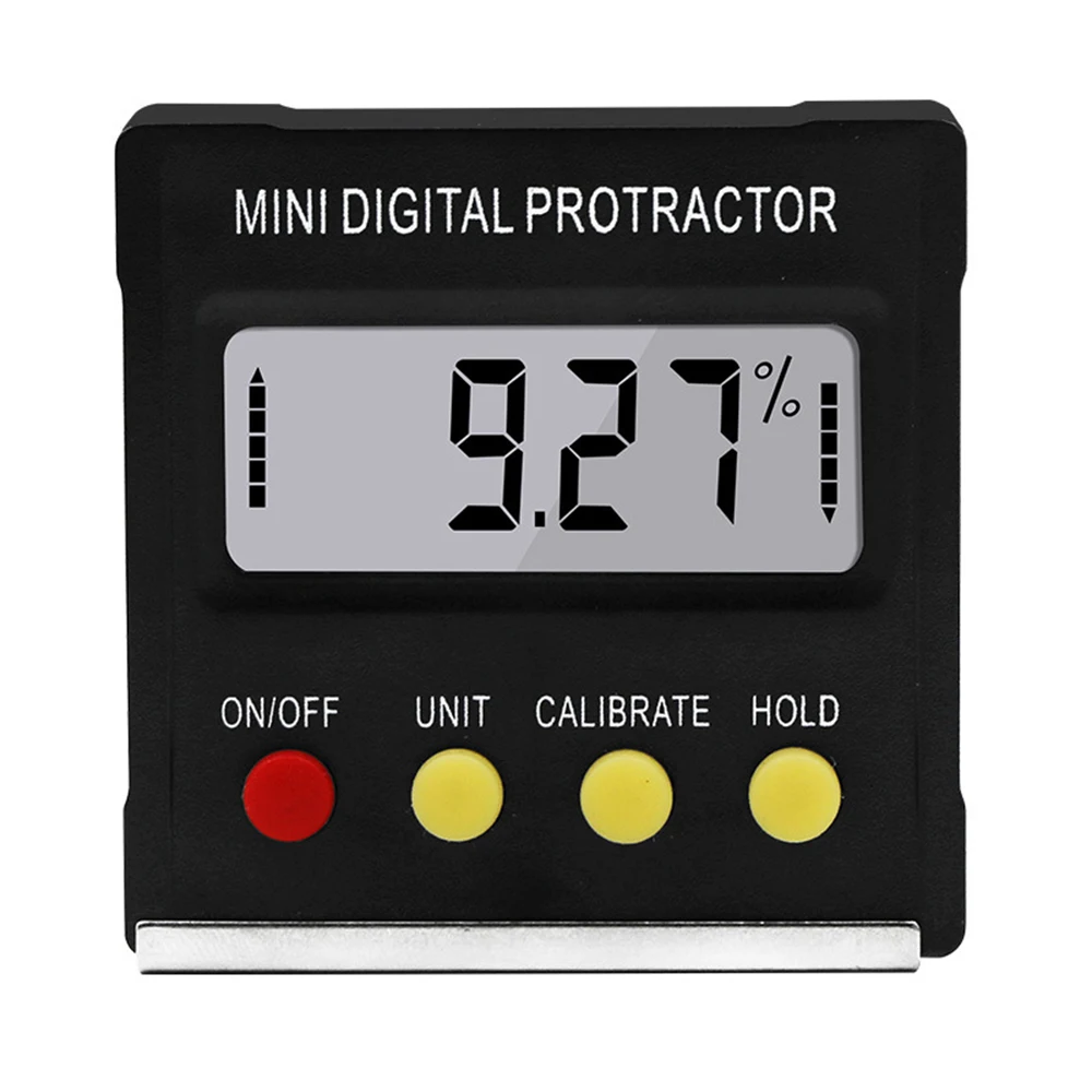 

Digital Angle Finder Bevel Box Mini Digital Display Inclinometer Slope Level Protractor Inclinometer Measuring Tools