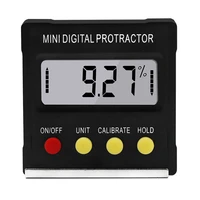 digital angle finder bevel box mini digital display inclinometer slope level protractor inclinometer measuring tools