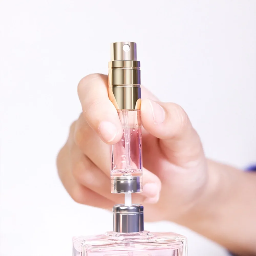 Портативный 5 мл флакон с распылителем для духов тип пресса распылитель нижним