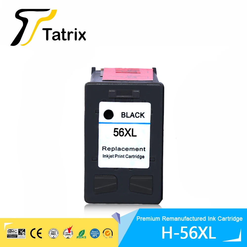 Фото Tatrix 56 57 56XL 57XL Премиум восстановленный цветной струйный картридж для принтера HP HP 4110/4255/4256/5510/5608/5609 5679 №2
