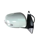 Боковое зеркало для Outlander Ex, 1 шт., 2007-2012, стекло заднего вида для Airtrek, парковочная подложка со светодиодной лампа для поворотного сигнала, Автоматическое Складывание