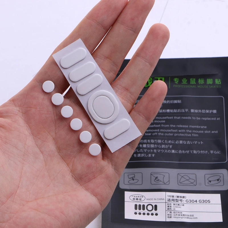 Профессиональная наклейка на ножки мыши ADWE для G304 G305 скользящая по изогнутому