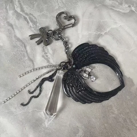 Брелок Ангел Крылья Синий