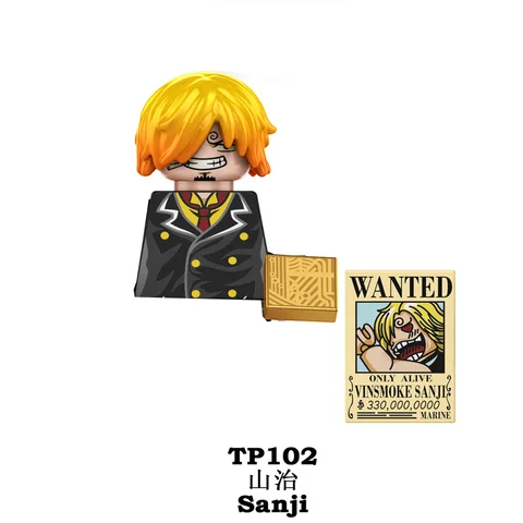 Keeppley Мини-фигурки Usopp Sanji из аниме One Piece