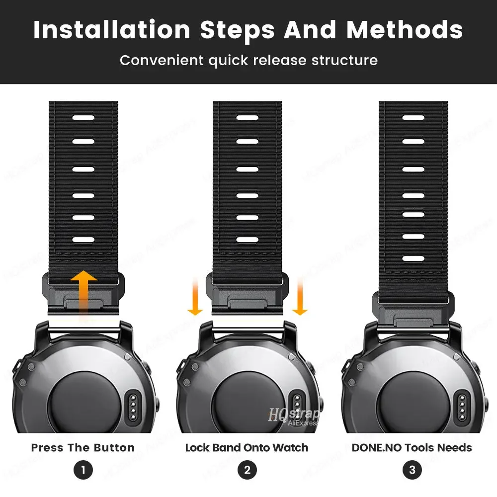 Металлический адаптер для Garmin Watch 2 шт. коннектор Fenix 7X 6x Pro 7x5 6 адаптеры ремешка