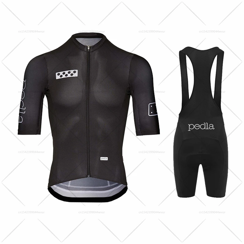 

2022 The Pedla Summer Short sleeve Jersey Breathable Racing Sports Bike wear Cycling Clothing set cycling shorts ropa ciclismo
