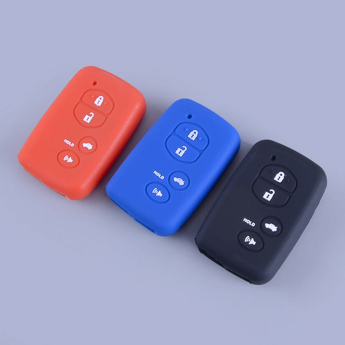 

Силиконовый чехол для дистанционного ключа с 4 кнопками, 3 шт.