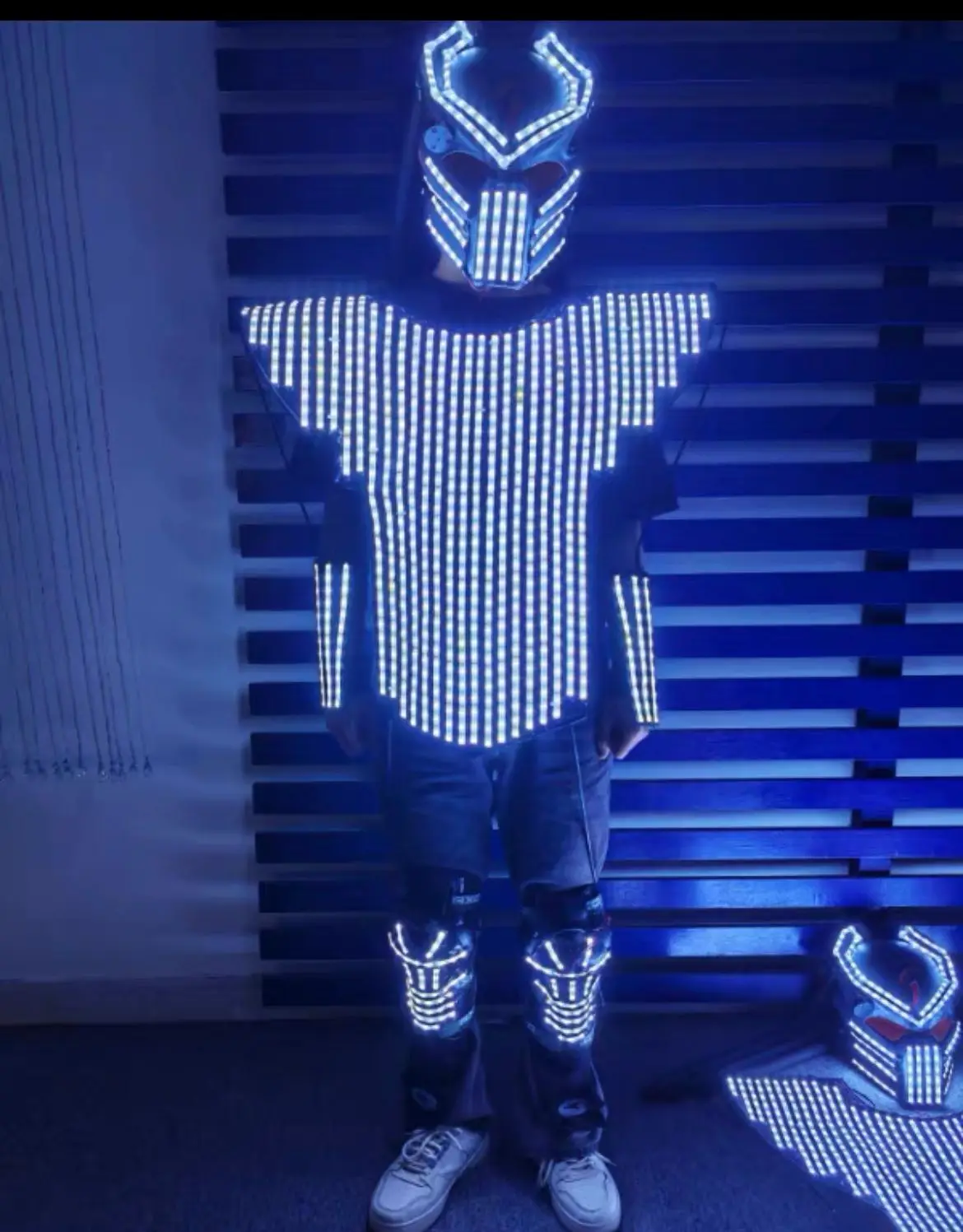 Женский костюм-робот сценическая куртка костюм для косплея лазерный ночного