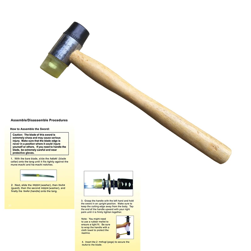 

Резиновый молоток KAWASHIMA STEEL для меча