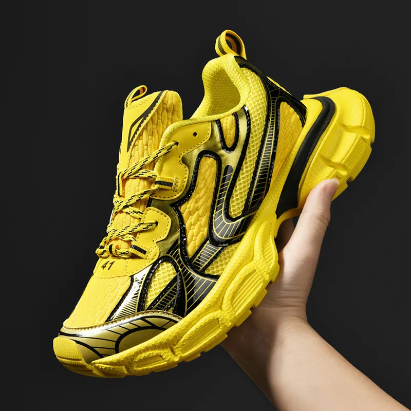 

Женские роскошные массивные кроссовки 2023, сетчатая дышащая обувь для мужчин, Спортивная повседневная женская обувь для бега и фитнеса с вулканизированной подошвой